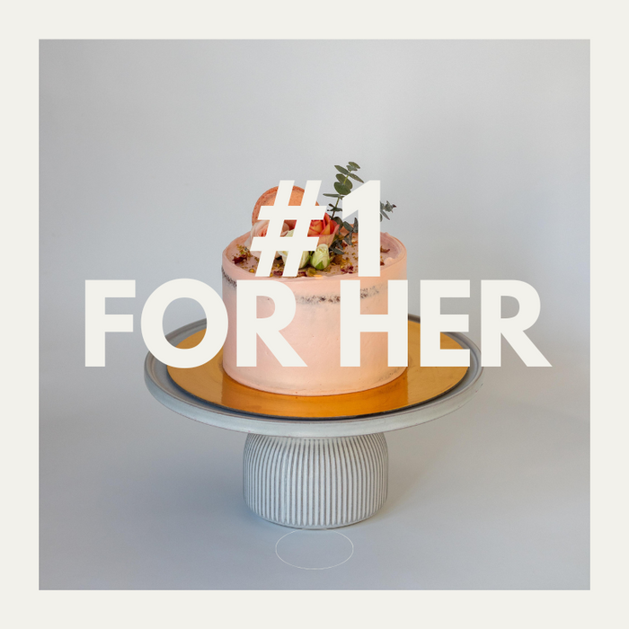 [FOR HER TODAY] Pistachio & Rose Cake