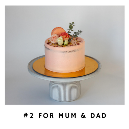 [FOR PARENTS TODAY] Pistachio & Rose Cake