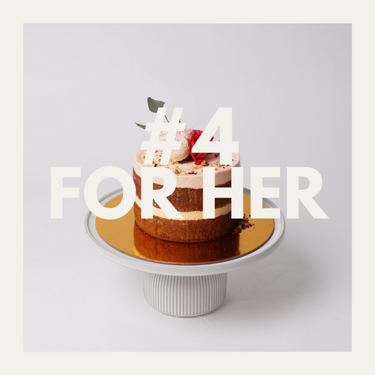 [#4 FOR HER] PISTACHIO & ROSE CAKE