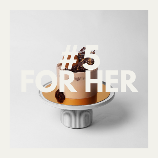 [#5 FOR HER] DOUBLE CHOCOLATE CAKE