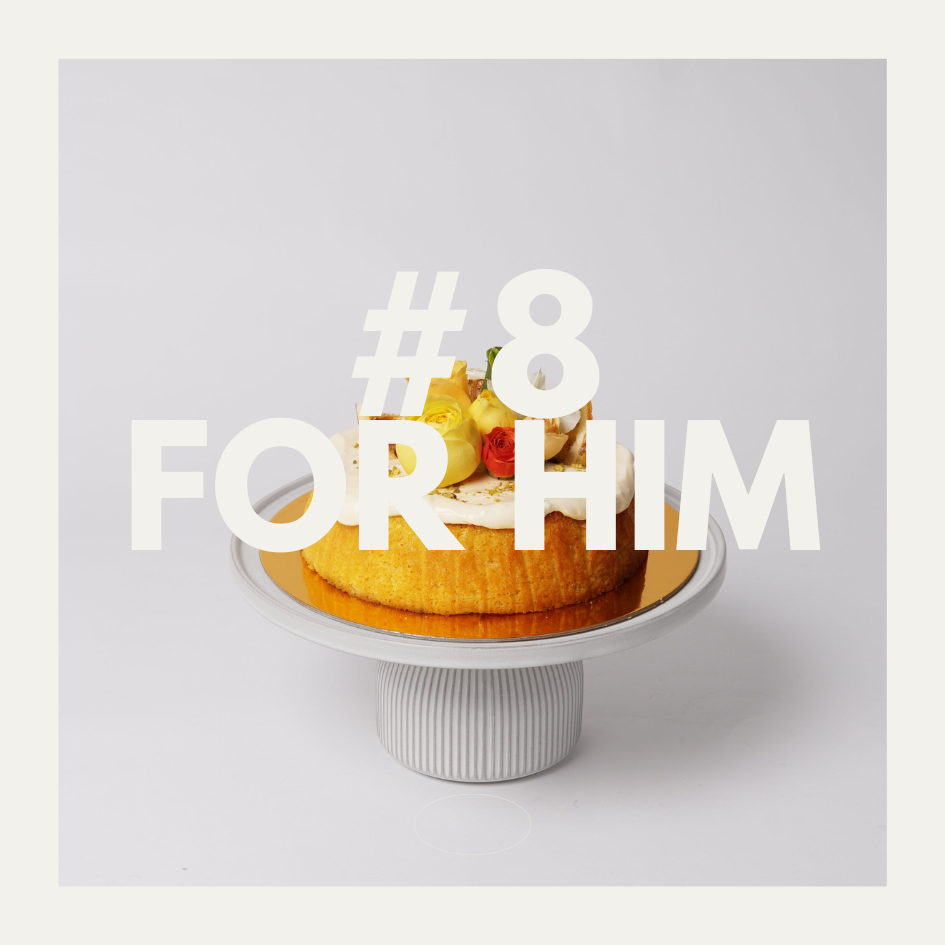 [#8 FOR HIM] ORANGE & ALMOND CAKE (GF)