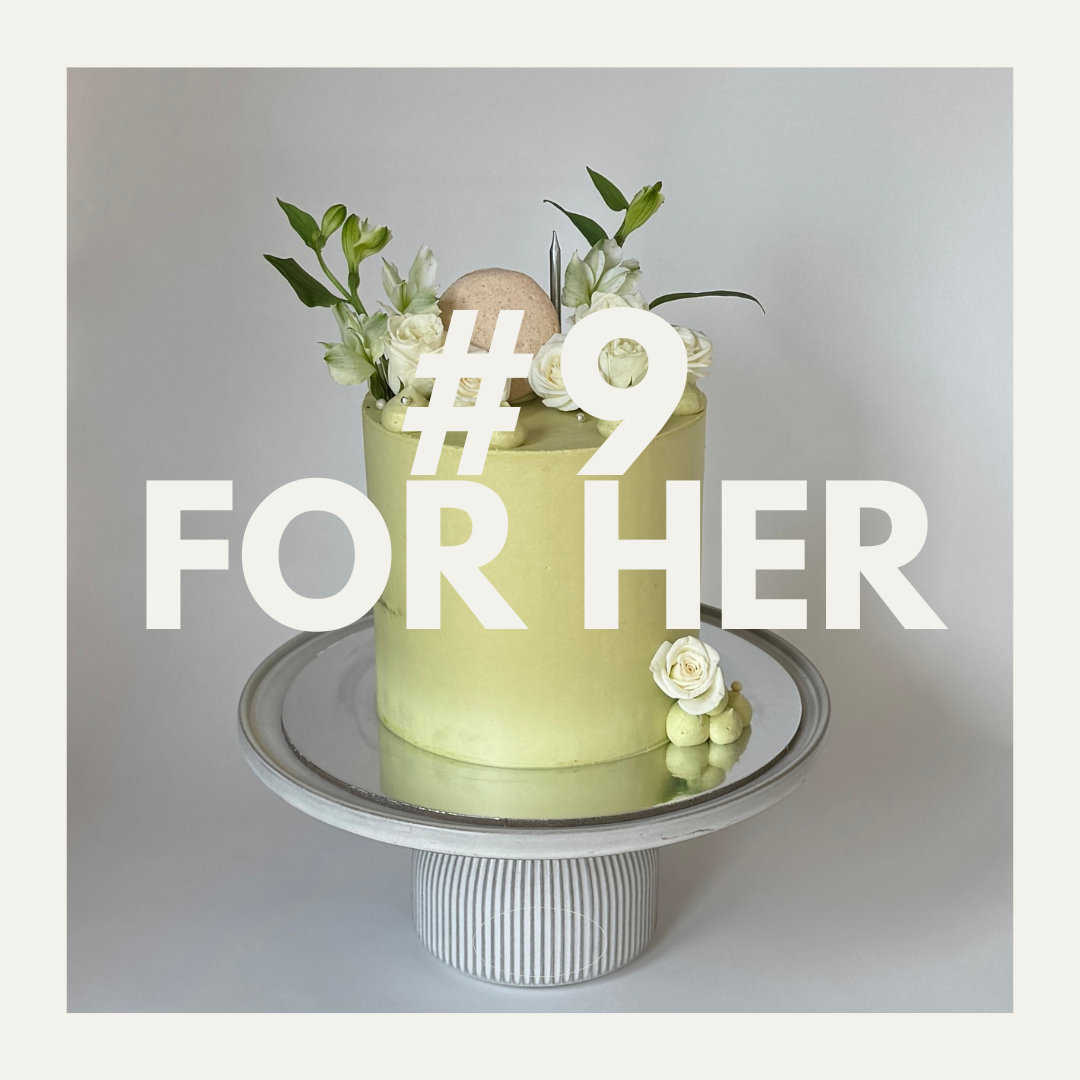 [#9 FOR HER] MATCHA GREEN TEA CAKE