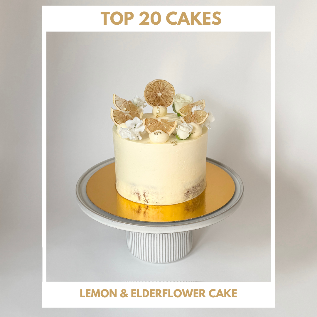 [TOP 20] LEMON & ELDERFLOWER CAKE