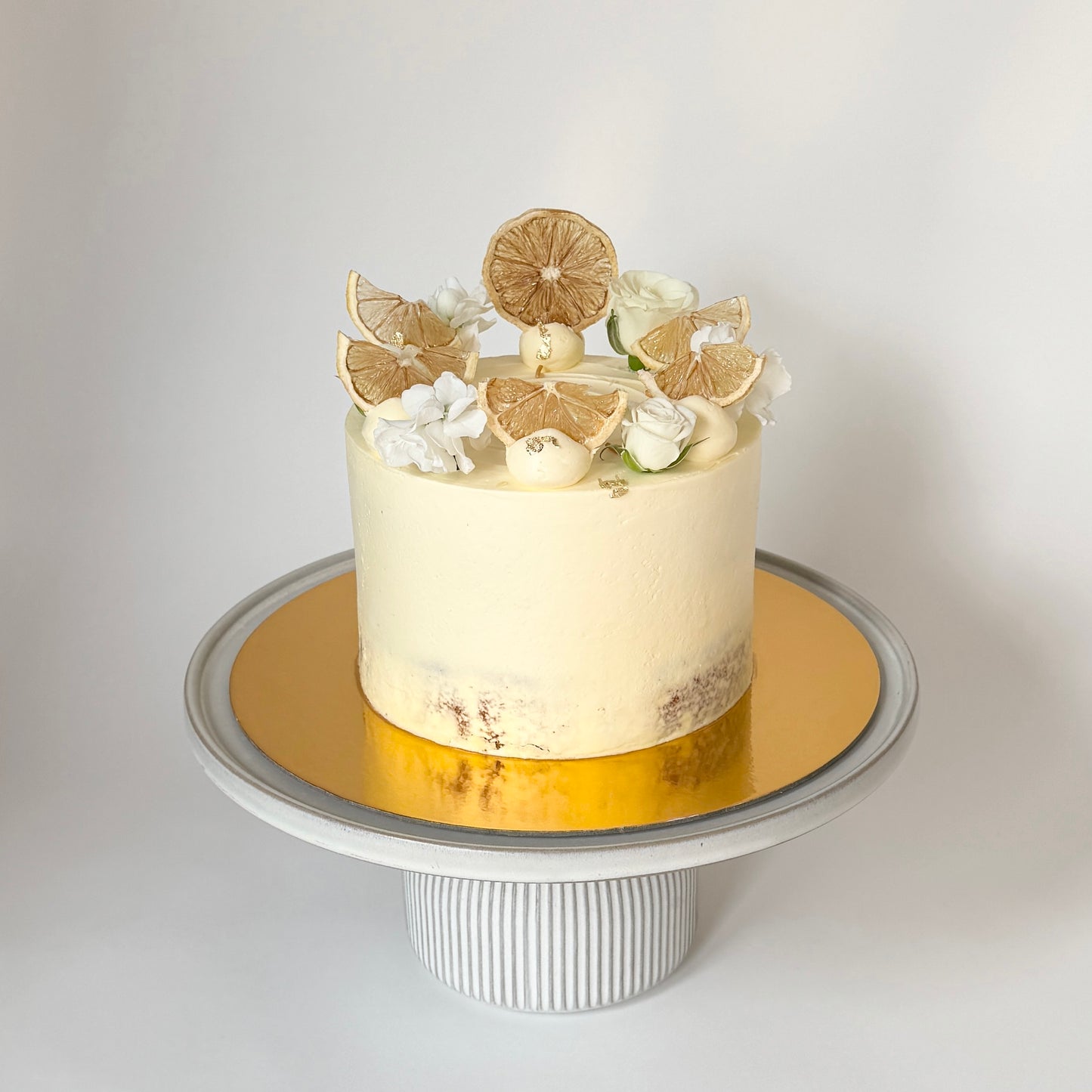 [FOR HER TOMORROW] LEMON & ELDERFLOWER CAKE