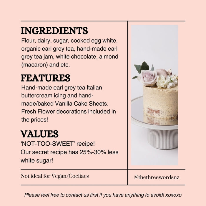 [TOP 20] EARL GREY TEA CAKE