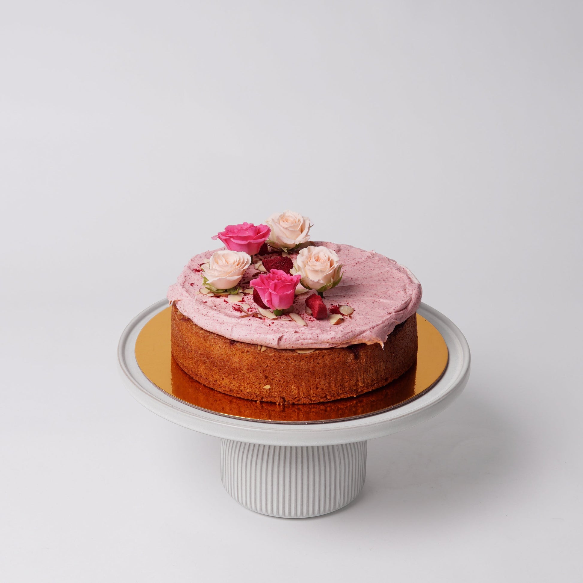 PLUM & ALMOND (GF) CAKE FRONT