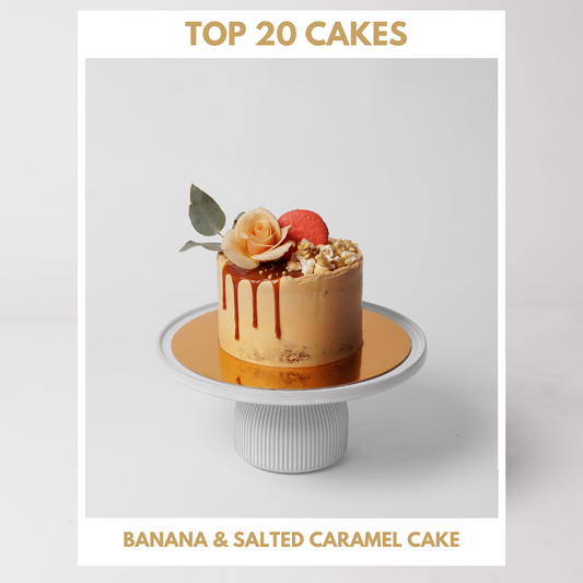 [TOMORROW] BANANA & SALTED CARAMEL CAKE [TOP 20]