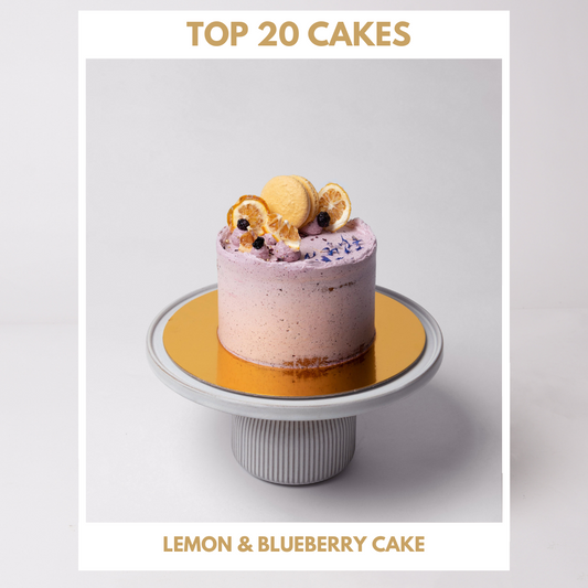 [TOP 20] LEMON & BLUEBERRY CAKE