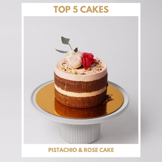 [TOP 5] PISTACHIO & ROSE CAKE