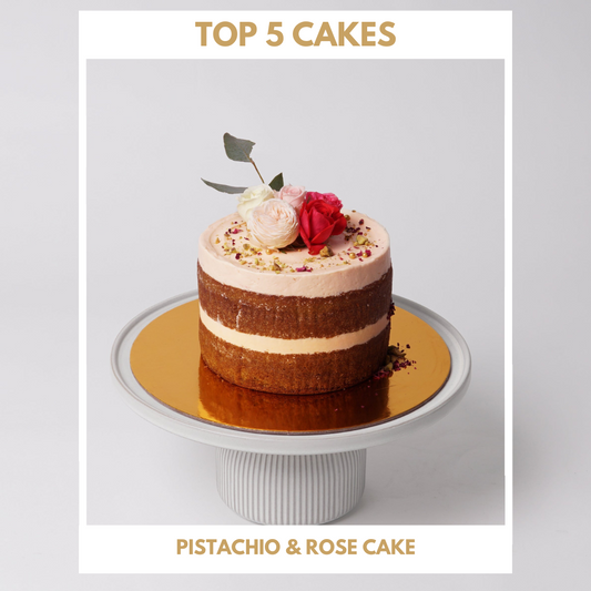 [TOMORROW] TOP 5 - PISTACHIO & ROSE CAKE