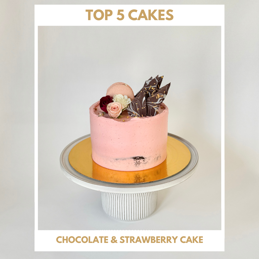 [TOMORROW] TOP 5: CHOCOLATE & STRAWBERRY CAKE