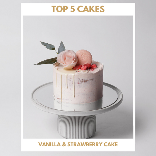[TOMORROW] TOP 5: VANILLA & STRAWBERRY CAKE