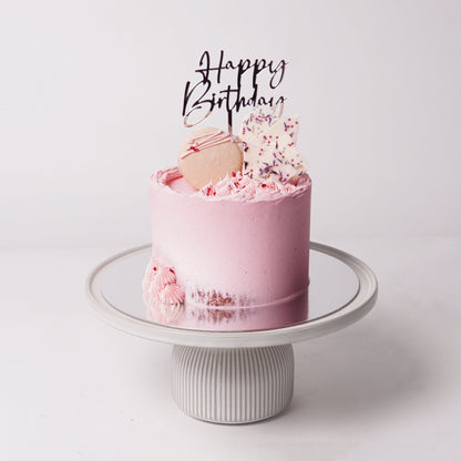 [#6 FOR HER] VANILLA & RASPBERRY CAKE