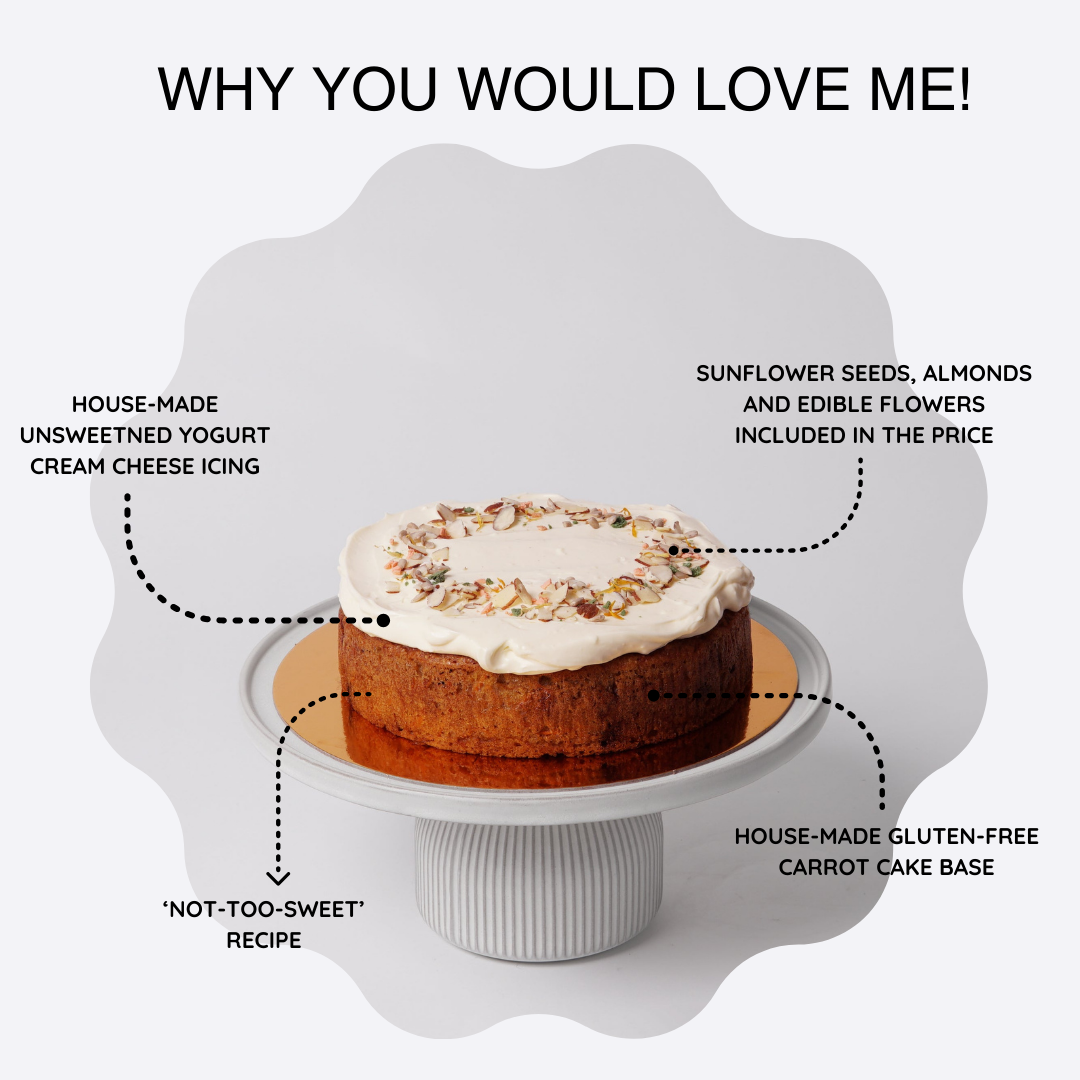 [TOP 20] CARROT CAKE (NO ADDED GLUTEN)