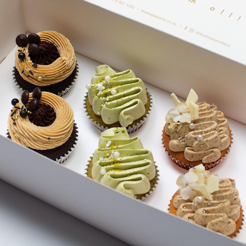 [TODAY] COFFEE & TEA FLAVOURS CUPCAKES SET