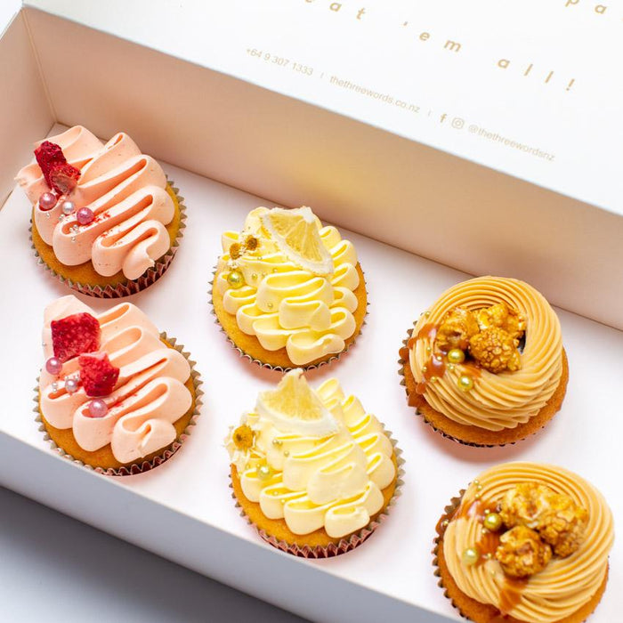 [TOMORROW] FRUIT FLAVOURS CUPCAKES SET